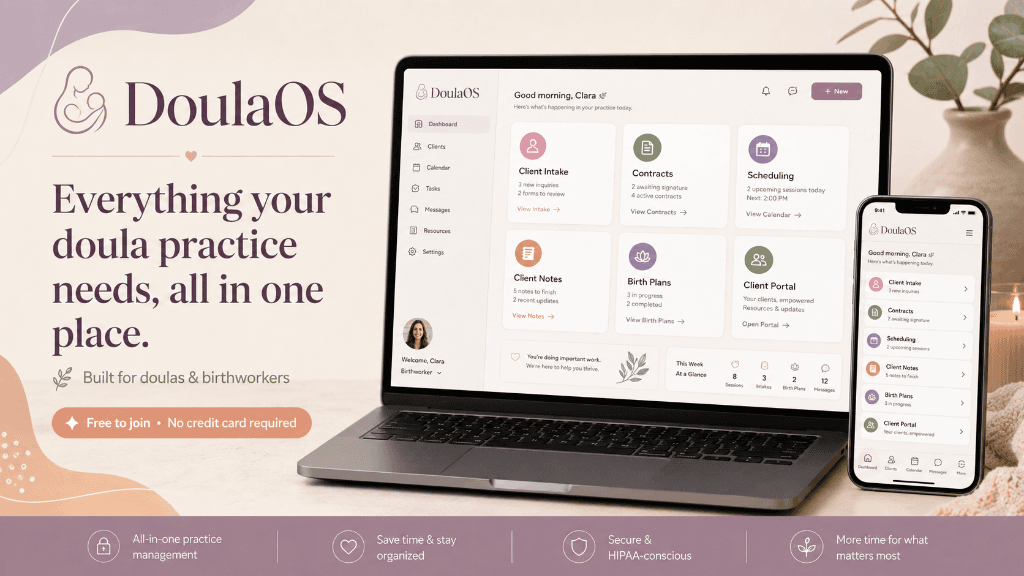 DoulaOS software product